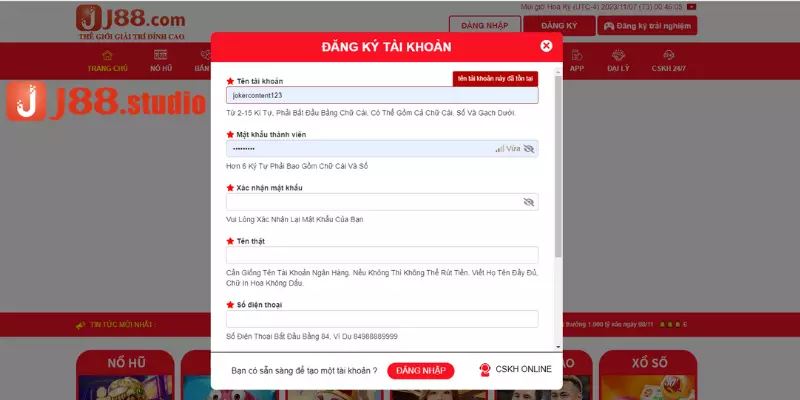 Hướng Dẫn Đăng Ký J88 Siêu Tốc Cho Người Mới Tham Gia - BIVEGU.NEWS