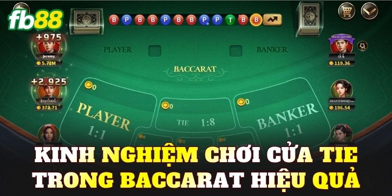 Cửa Tie Trong Baccarat: Luật Chơi Và Cách Đặt Cược - BIVEGU.NEWS
